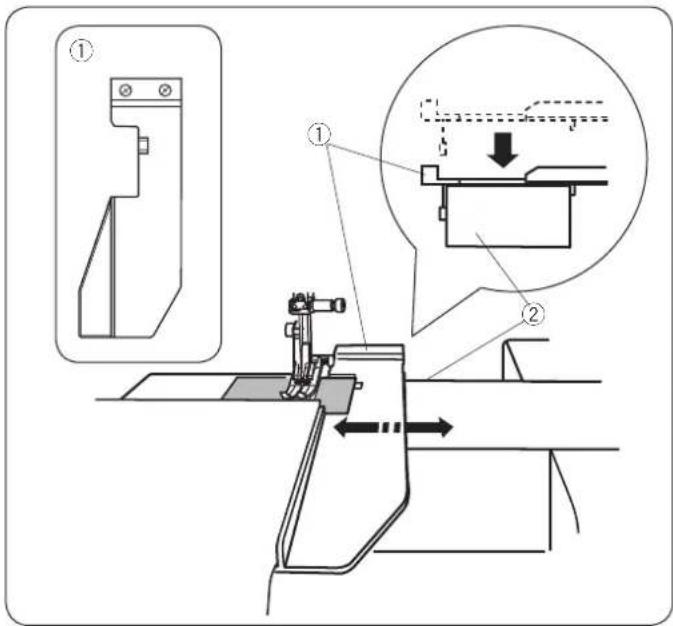 ELNA eXcellence 760 PRO - Assemblage de la table d'extension large - 2