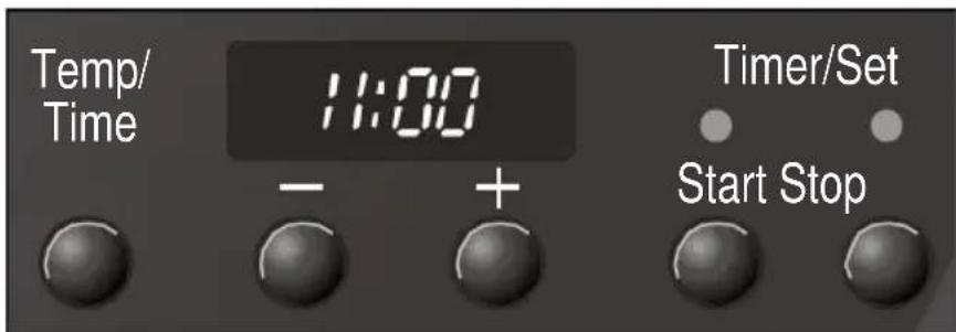 BOSCH B1RKM16002 - Setting the timer - 1