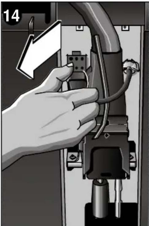 BOSCH B1RKM16002 - Débrancher le tuyau flexible - 1