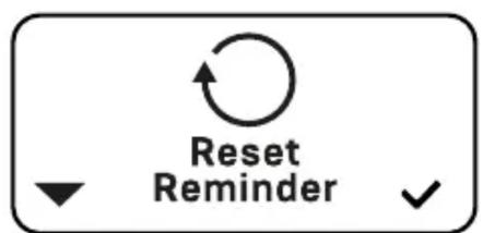 Profitec RIDE - Reset Reminder - 2