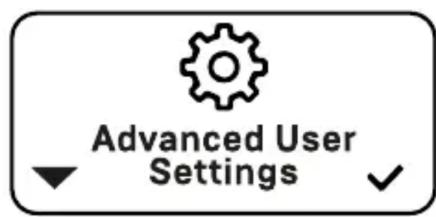 Profitec RIDE - Menus des paramètres de base (Basic Settings) - 8