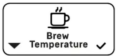 Profitec RIDE - Menus for basic settings - 1