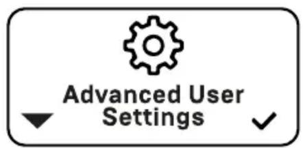 Profitec RIDE - Advanced menu (user) settings - 2