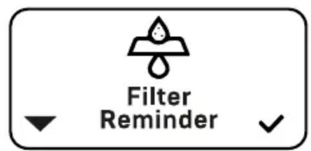 Profitec RIDE - Filter Reminder - 2