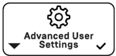 Profitec RIDE - Paramètres de menu avancés (advanced user settings) - 2