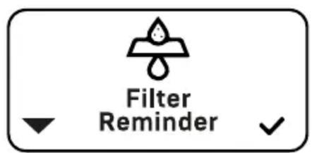 Profitec RIDE - Filter Reminder - 2
