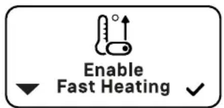 Profitec RIDE - Enable Fast Heating - 2