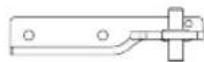 MIDEA MRT18D3BST - Parts already mounted on the door (as shipped): - 1