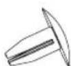 MIDEA MRT18D3BST - Parts included with the hinge kit: - 6