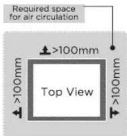 MIDEA MRT18D3BST - Dimensions and Clearances - 2