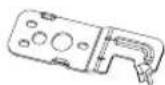 MIDEA MRT18D3BST - Parts included with the hinge kit: - 3