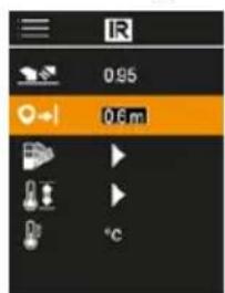 Laserliner ThermoVisualizer Pro - Measuring distance - 1