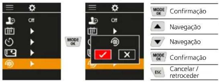 Laserliner ThermoVisualizer Pro - Repor os ajustes de fabrica - 1