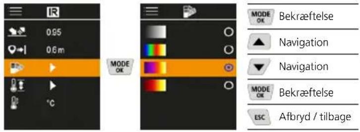 Laserliner ThermoVisualizer Pro - Farvepaletter - 1