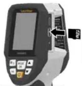 Laserliner ThermoVisualizer Pro - Eioayente knkapta Micro-SD - 2