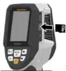 Laserliner ThermoVisualizer Pro - Micro SD-kaart plaatsen - 2