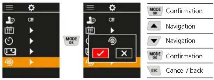 Laserliner ThermoVisualizer Pro - Reset to factory settings - 1