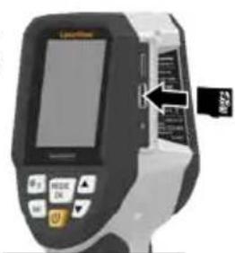Laserliner ThermoVisualizer Pro - Micro-SD-Karte einlegen - 2
