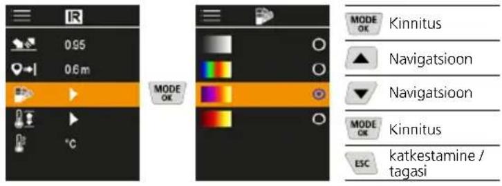Laserliner ThermoVisualizer Pro - Värvipaletid - 1