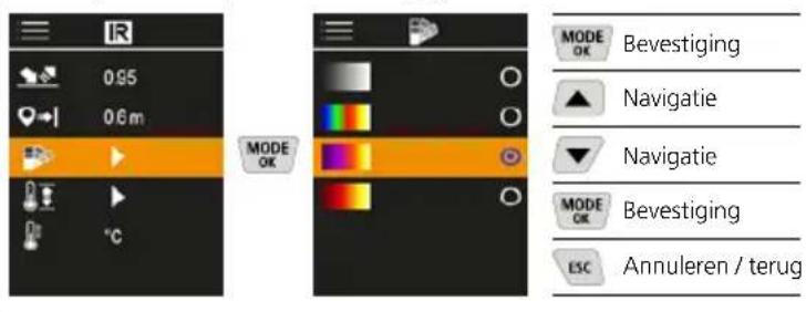 Laserliner ThermoVisualizer Pro - Kleurenpailetten - 1