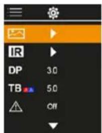 Laserliner ThermoVisualizer Pro - Menu principal - 3