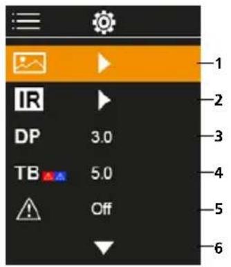 Laserliner ThermoVisualizer Pro - DP-Widok pomiarowy - 1