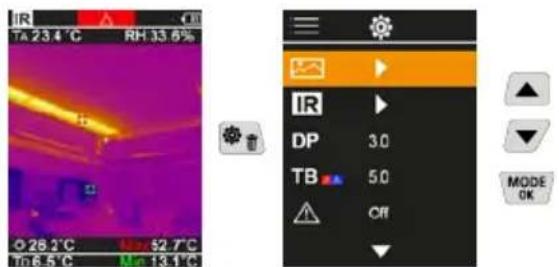 Laserliner ThermoVisualizer Pro - Main Menu - 1