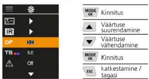 Laserliner ThermoVisualizer Pro - Kastepunkti offset - 1
