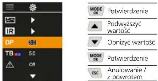 Laserliner ThermoVisualizer Pro - Offset punktu rosy - 1