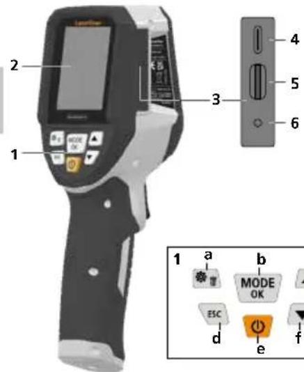 Laserliner ThermoVisualizer Pro - Safety instructions - 1