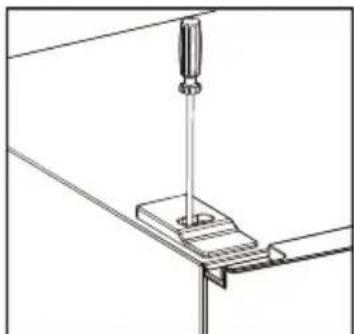 Exquisit KGC24580NFW040DB - Inversion du sens d'ouverture de la porte - 9