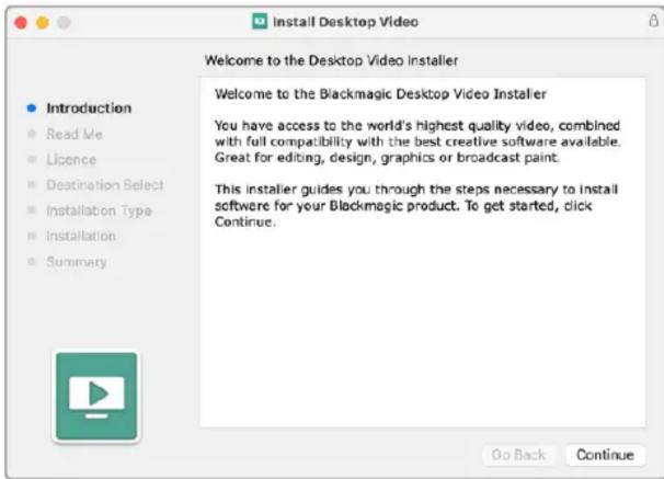 Blackmagic Design DeckLink Quad HDMI 4K - 在Mac OS系统下安装 - 1