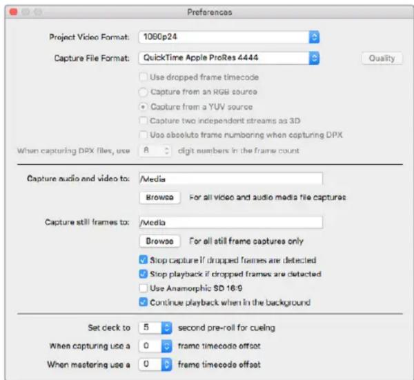 Blackmagic Design DeckLink Quad HDMI 4K - Configurando um Projeto - 1