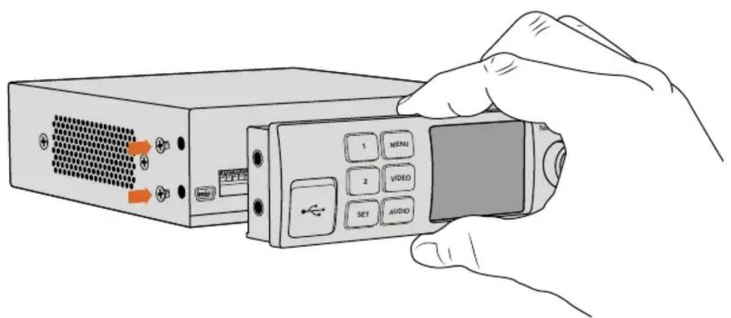 Blackmagic Design DeckLink Quad HDMI 4K - Attaching a Teranex Mini Smart Panel - 1