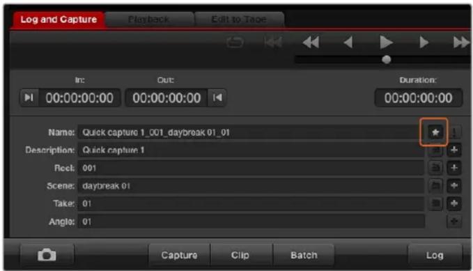 Blackmagic Design DeckLink Quad HDMI 4K - Criando e usando favoritos - 1