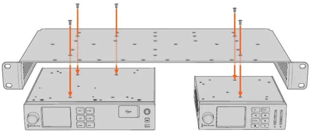 Blackmagic Design DeckLink Quad HDMI 4K - Installare un dispositivo sul rack - 1