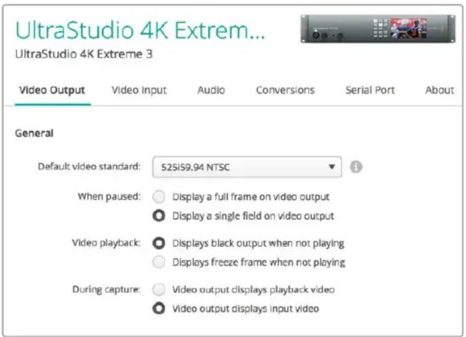 Blackmagic Design DeckLink Quad HDMI 4K - Blackmagic Desktop Video Setupを起動する: - 2