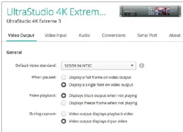 Blackmagic Design DeckLink Quad HDMI 4K - Blackmagic Desktop Video Setup 실행 방법은 다음과 같습니다. - 2
