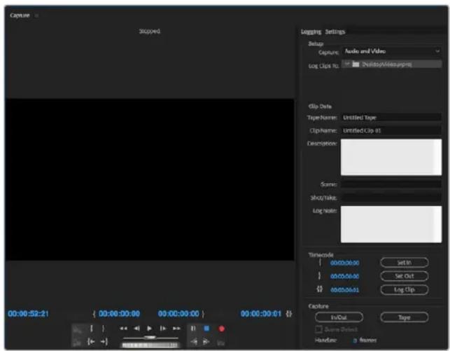 Blackmagic Design DeckLink Quad HDMI 4K - キャプチャーを行うには、 - 1