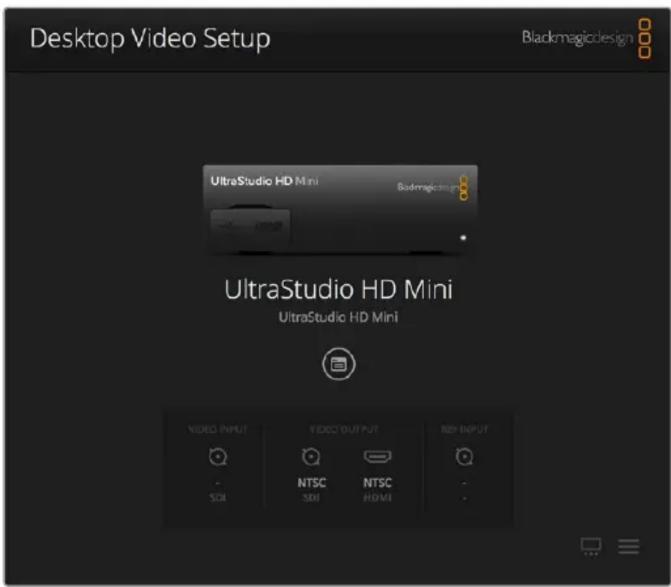 Blackmagic Design DeckLink Quad HDMI 4K - Como executar o Blackmagic Desktop Video Setup: - 1