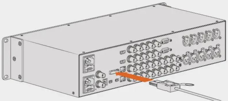 Blackmagic Design DeckLink Quad HDMI 4K - Connettere UltraStudio 4K Extreme tramite PCIe - 1