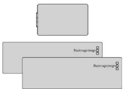 Blackmagic Design DeckLink Quad HDMI 4K - Blackmagic Universal Rack Shelf - 3