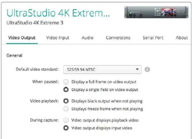 Blackmagic Design DeckLink Quad HDMI 4K - So starten Sie Blackmagic Desktop Video Setup: - 2