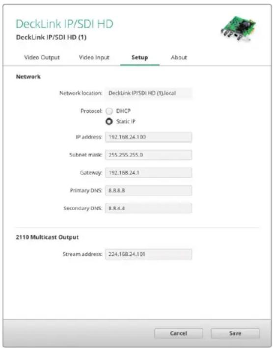 Blackmagic Design DeckLink Quad HDMI 4K - Network (ネットワーク) - 1