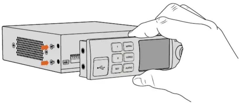 Blackmagic Design DeckLink Quad HDMI 4K - Instalación del panel - 1