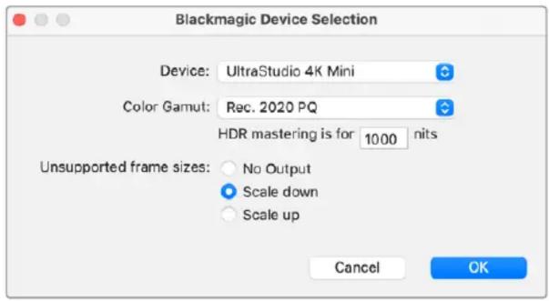 Blackmagic Design DeckLink Quad HDMI 4K - Configurando um Projeto Blackmagic Design - 5