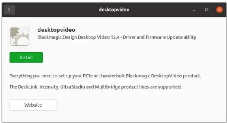 Blackmagic Design DeckLink Quad HDMI 4K - Linux Installation - 1
