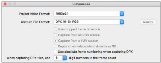 Blackmagic Design DeckLink Quad HDMI 4K - DPX Capture - 1