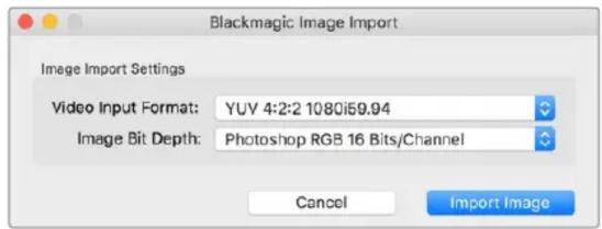Blackmagic Design DeckLink Quad HDMI 4K - Importar una imagen - 1