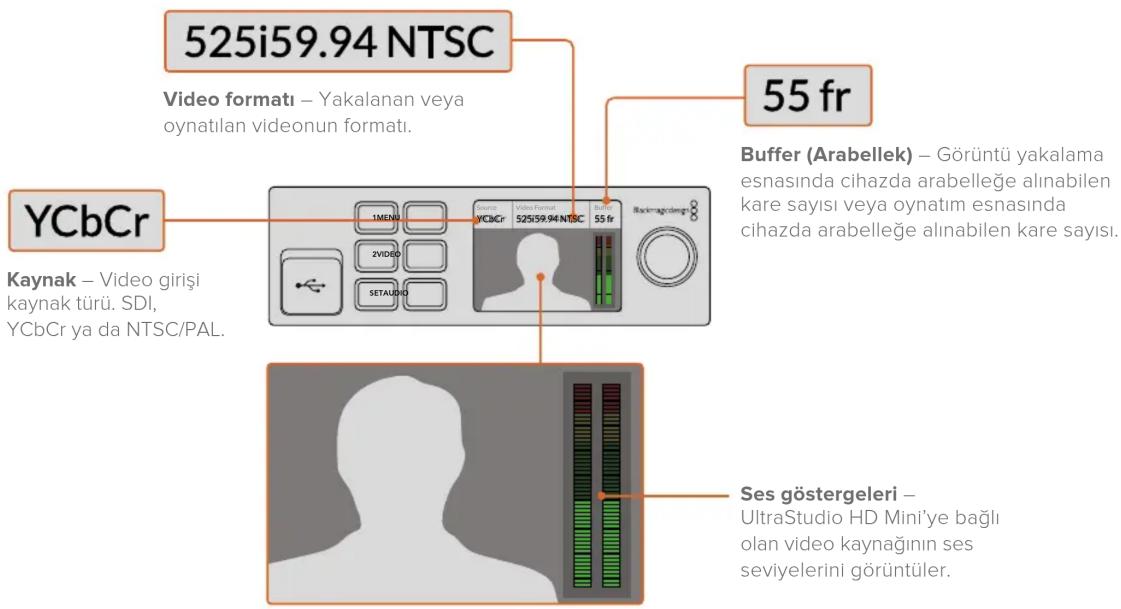 Blackmagic Design DeckLink Quad HDMI 4K - LCD Ekran - 1